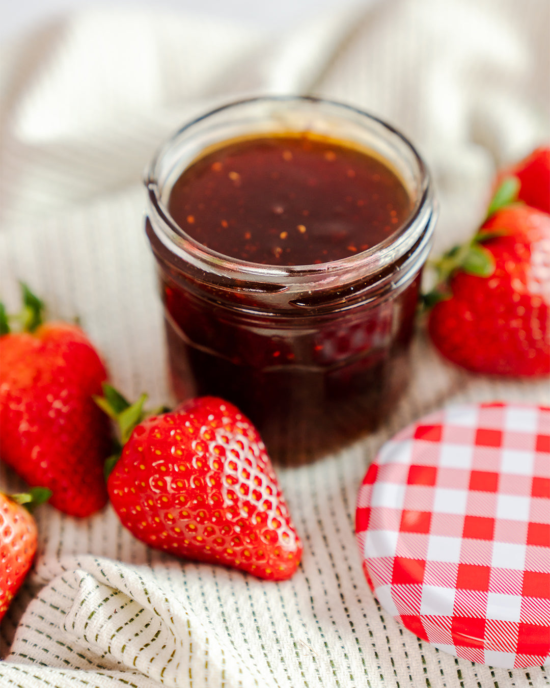 Strawberry and Gin Jam