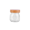 Glass Jar with Bamboo Lid 250ml