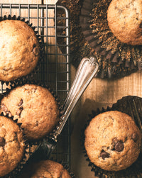 Moist Choc Chip Muffins