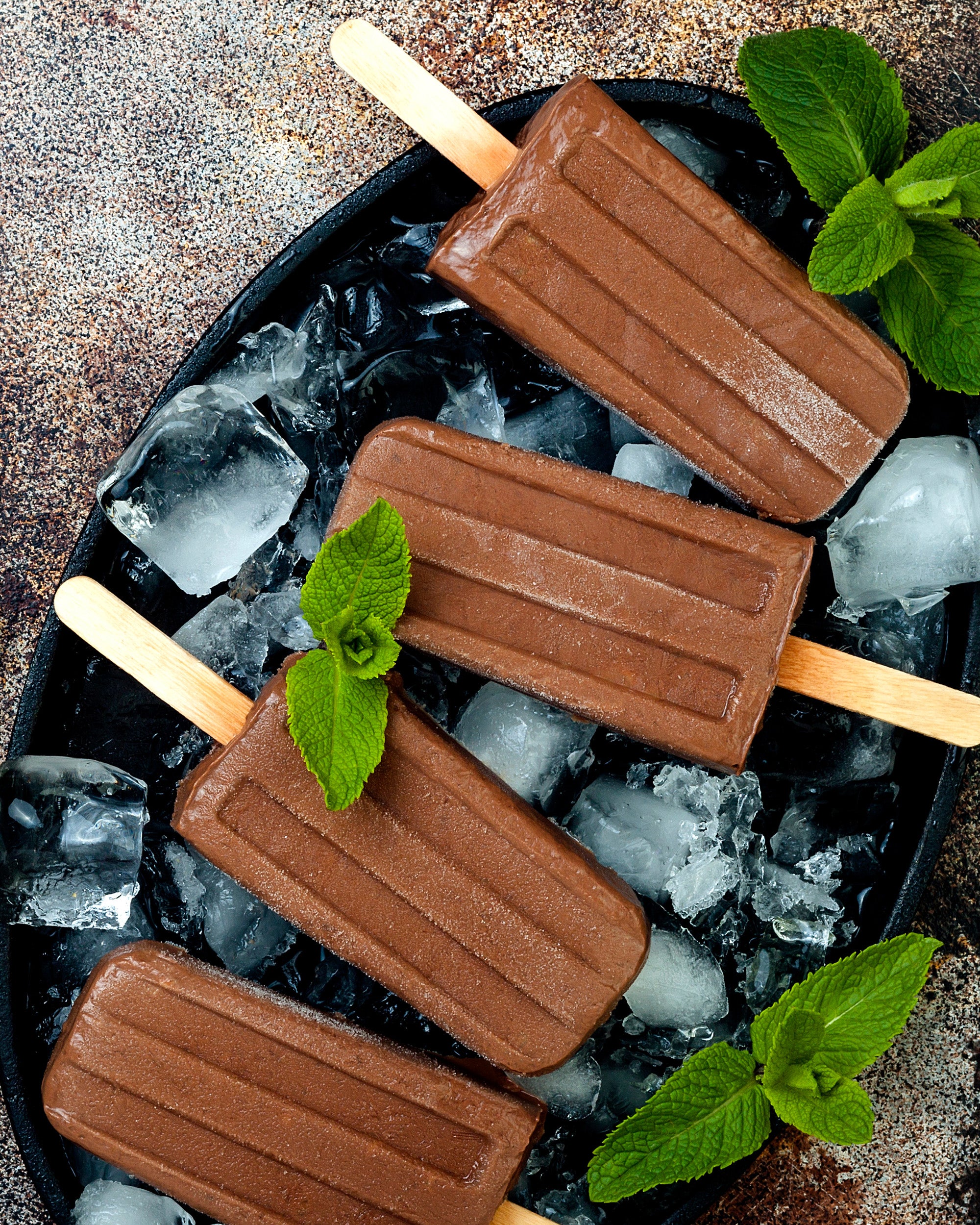 Mocha Ice Blocks