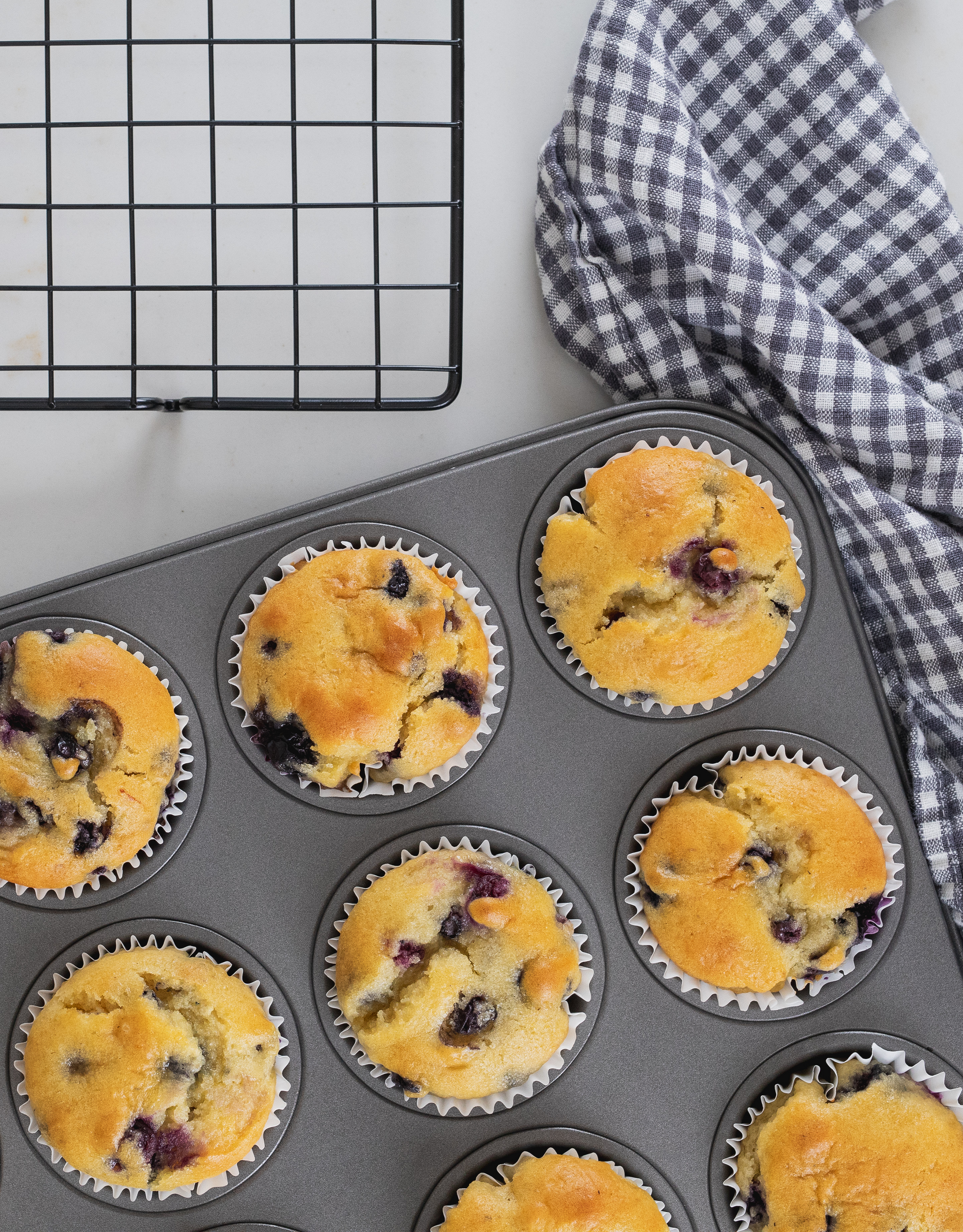 Classic Blueberry Muffins
