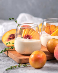 Peach and Yoghurt Mousse