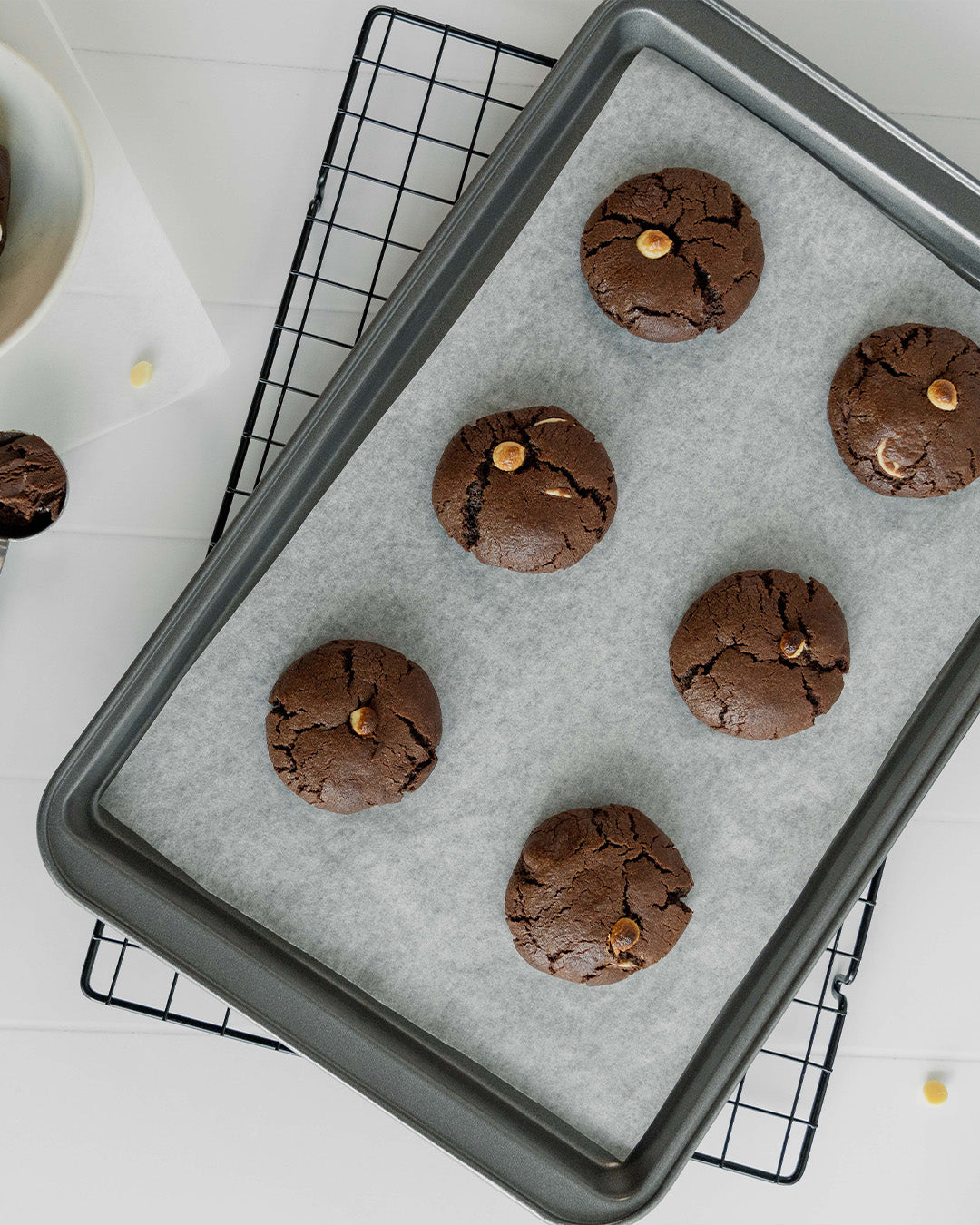 Double Chocolate Chip Cookies