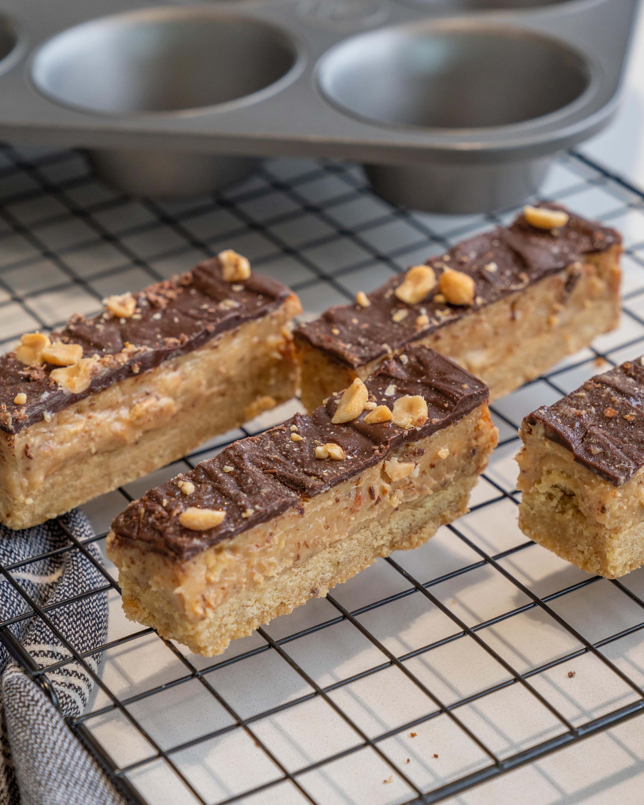 Crispy Caramel Slice