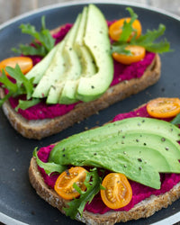 Beetroot and Avocado on Toast