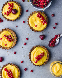 No-Bake Lemon Curd Tarts