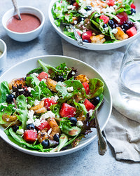 Watermelon, Prawn and Feta Salad