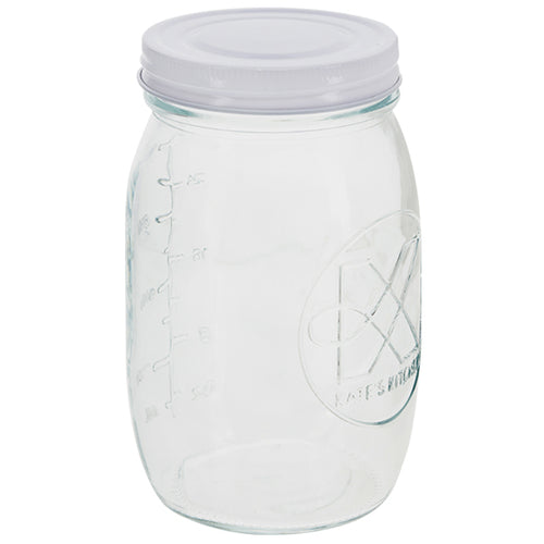 Embossed Preserving Jar 1 Litre