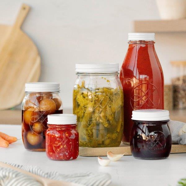 Embossed Preserving Jar 500ml