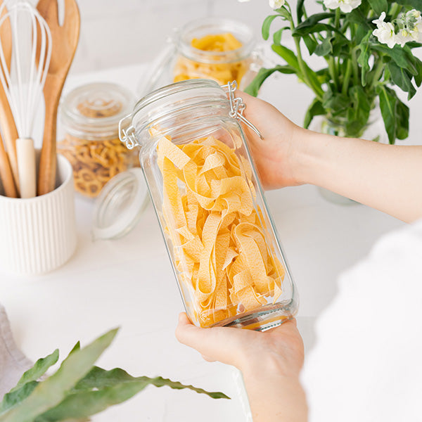 Square Clip Top Jar 1.75L