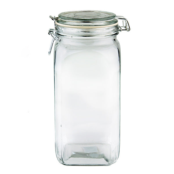 Square Clip Top Jar 1.75L