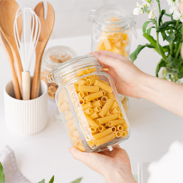 Square Clip Top Jar 1.25L