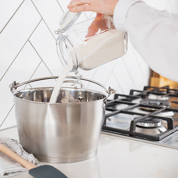 Square Clip Top Jar 1.25L