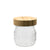 Glass Jar with Bamboo Lid 250ml