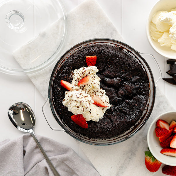 Glass Casserole Dish with Lid