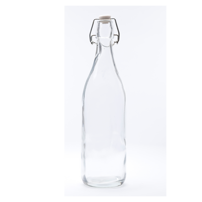 Buy round glass water bottle online nz 1 litre. stylish and functional for everyday use and when entertaining