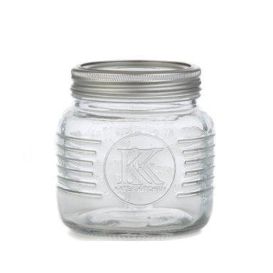 Jar with Two Piece Lid 500ml