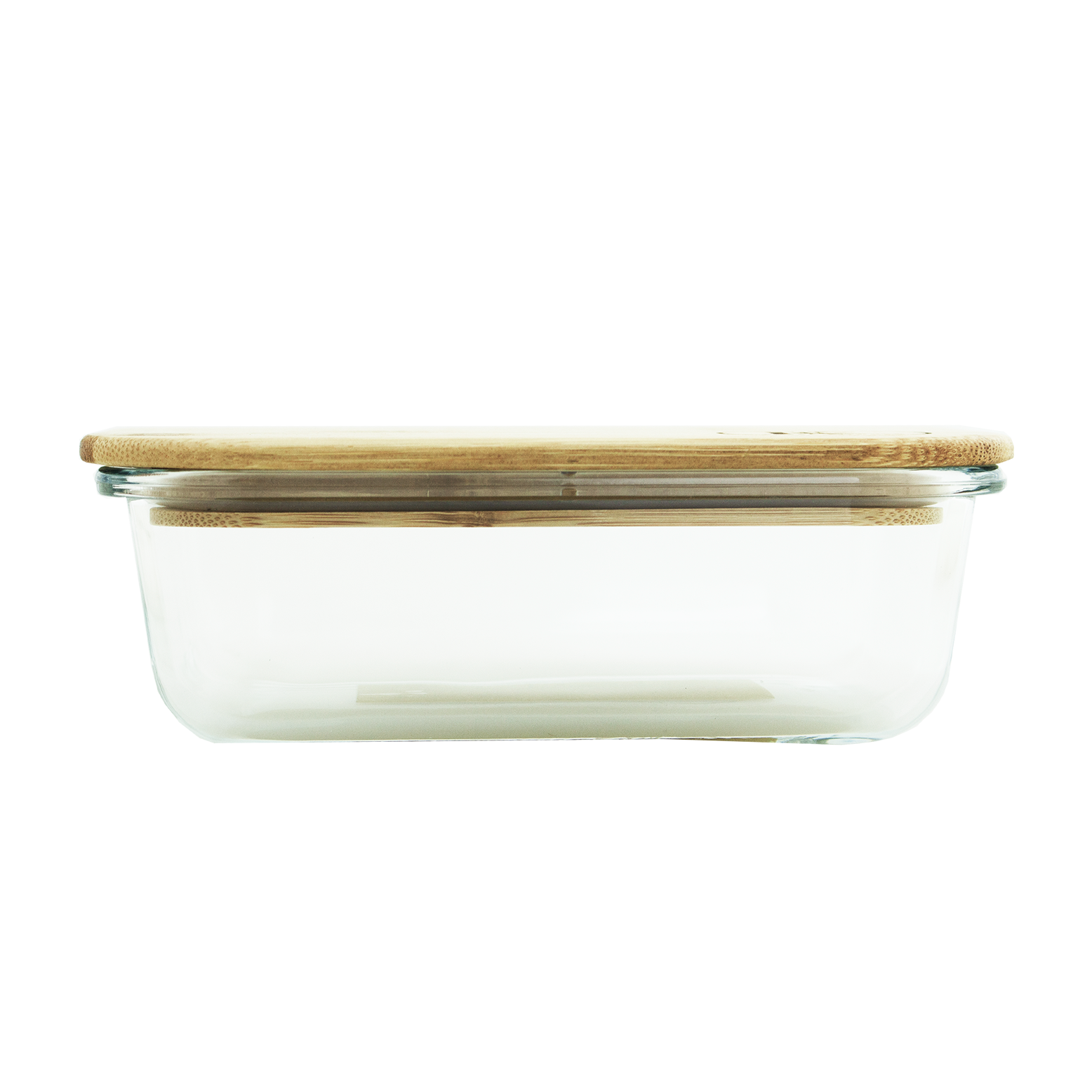 Glass Container with Bamboo Lid 1050ml