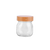 Glass Jar with Bamboo Lid 250ml