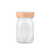 Glass Jar with Bamboo Lid 500ml