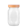 Glass Jar with Bamboo Lid 1000ml