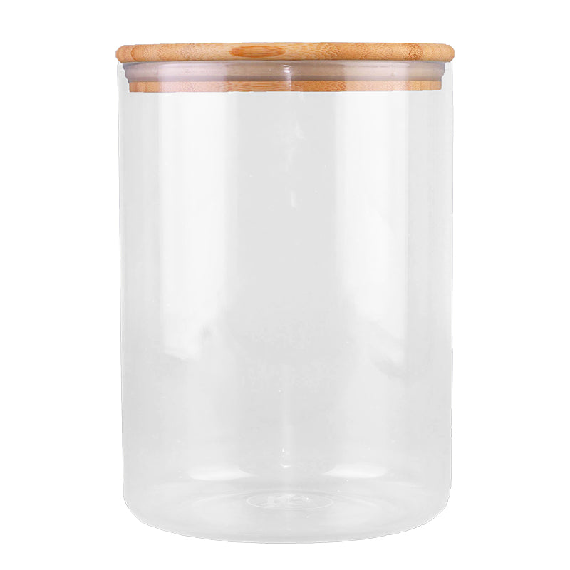 Glass Canister with Bamboo Lid 3.5L