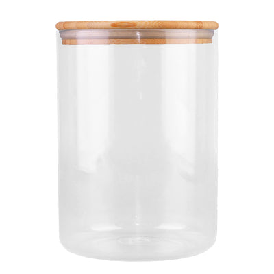Glass Canister with Bamboo Lid 3.5L