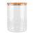 Glass Canister with Bamboo Lid 3.5L