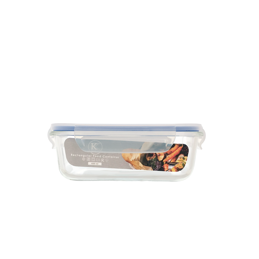Glass Food Container 650ml