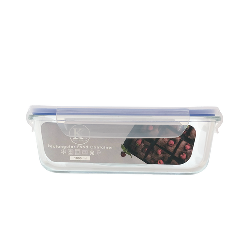 Rect Food Container 1L