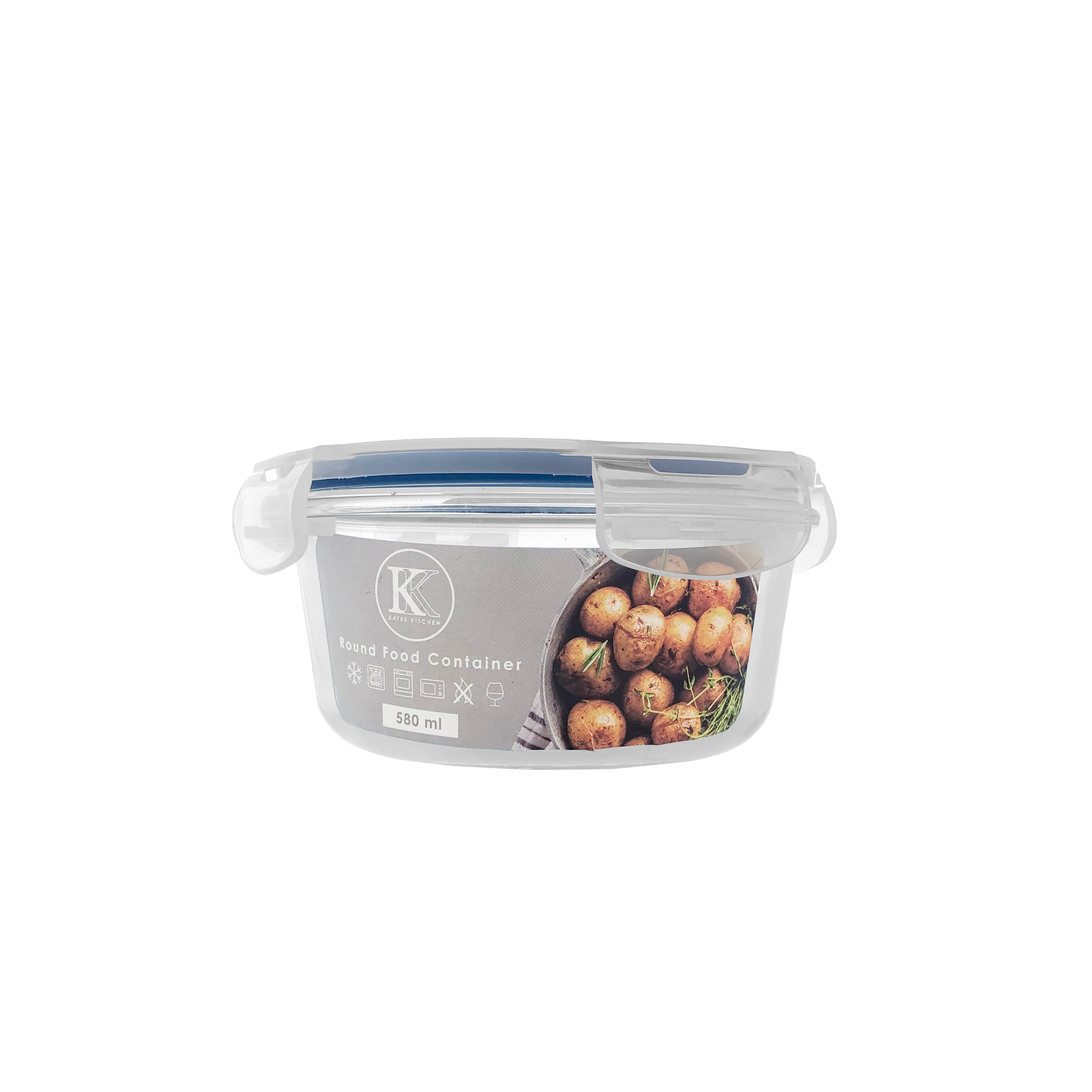 Round Food Container 580ml