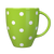Kates Kitchen gorgeous green spotted mug are perfect to mix and match to create your own collection. 