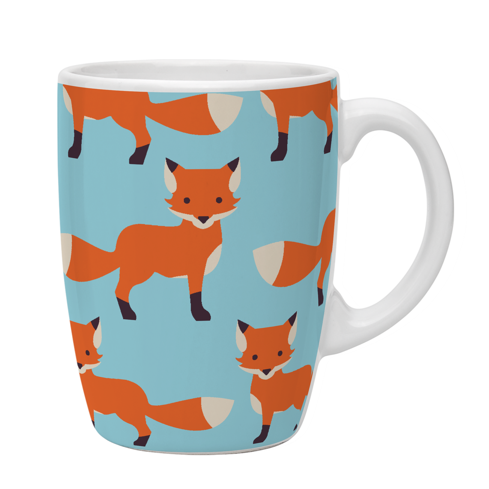 Kates Kitchen Cute Fox Animal Mug