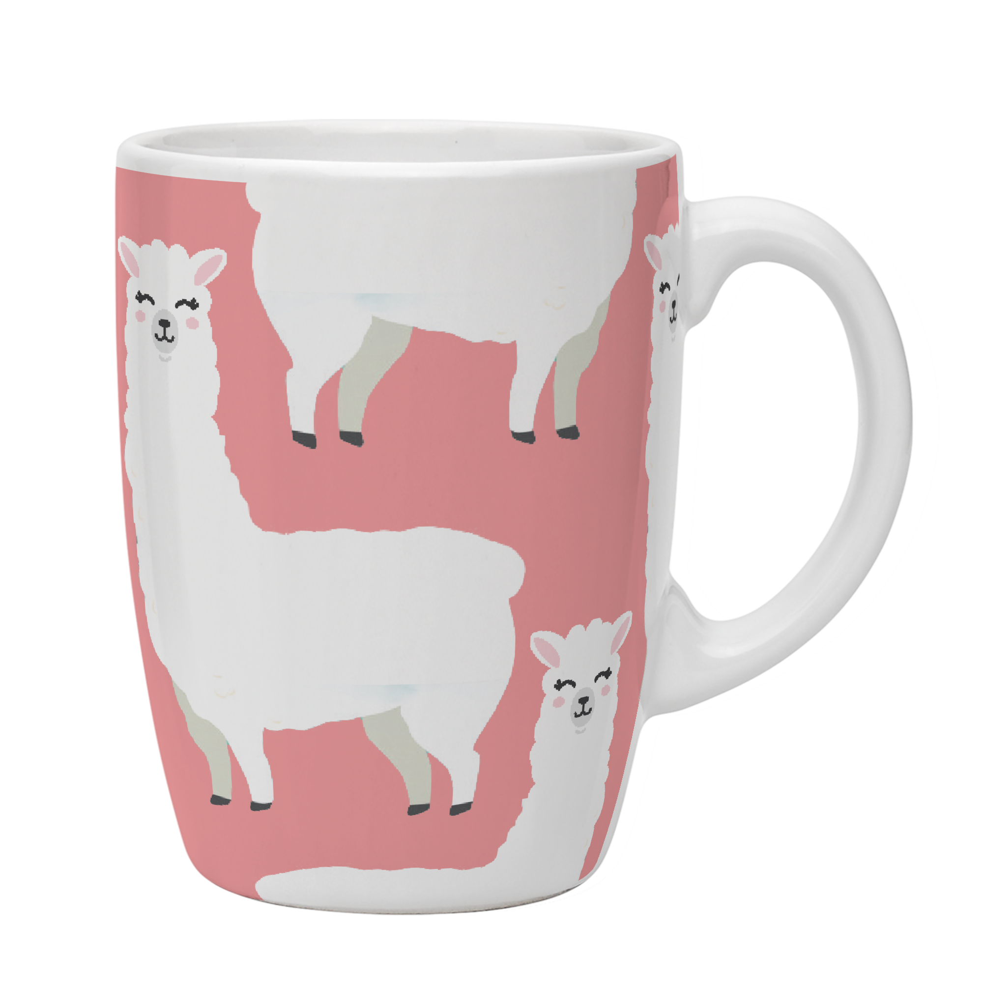 Kates Kitchen Cute Llama Animal Mug