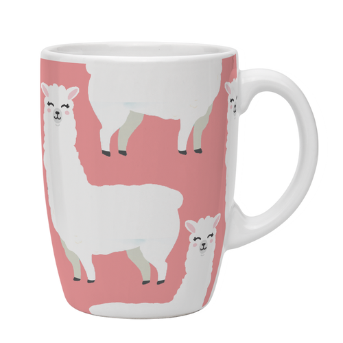 Kates Kitchen Cute Llama Animal Mug