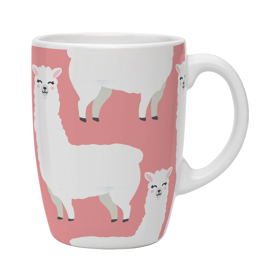 Kates Kitchen Cute Llama Animal Mug