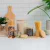 Glass Canister with Bamboo Lid 1L