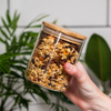 Glass Canister with Bamboo Lid 750ml