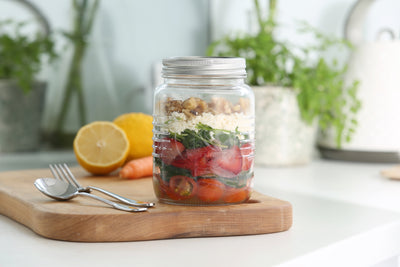 Jar with Two Piece Lid 800ml