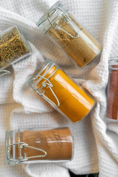 Clip Top Spice Jar