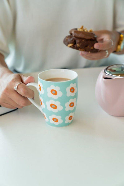 Retro Floral Mug